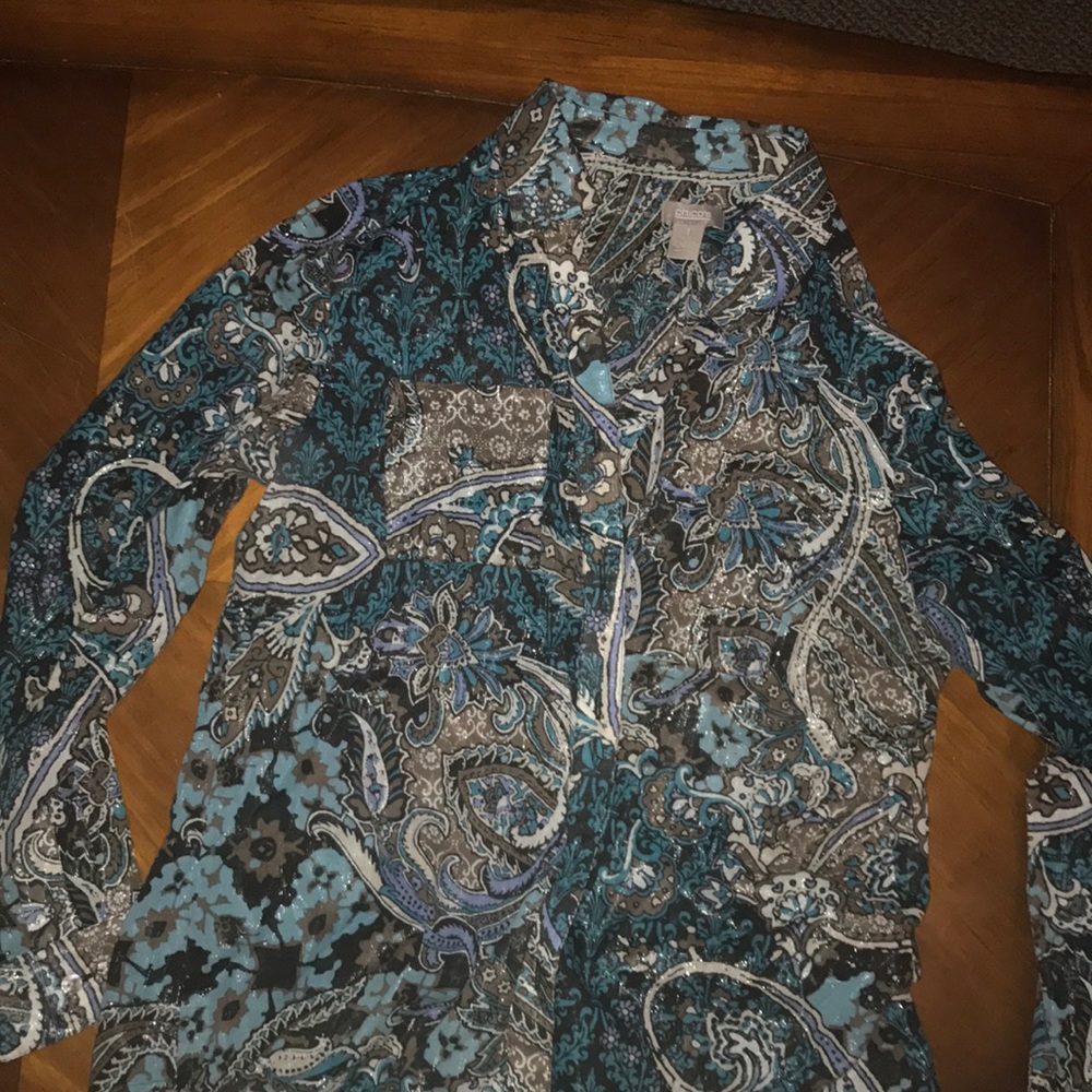 Chicos like new button up
